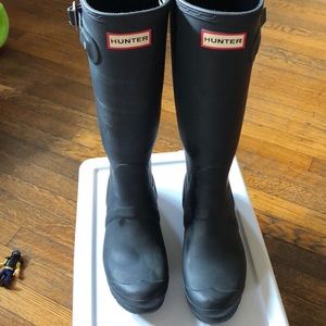Hunter rain boots